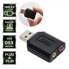Bvo9661040005556gs Syba Usb External Stereo Sound Adapter Mini Audio 798881655685