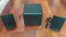 Bx1121 Altec Lansing 2.1 Powered Audio Computer Speakers System With Subwoofer