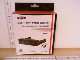 Sp-530 Bytecc 837281113132 Front Panel Speakers / Bracket For Hard Drive S 5.25 Inch