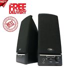 Ca-2014rb Cyber Acoustics 2.0 Dynamic Computer Pc Speaker Set System Audio Speakers New