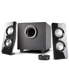 Ca-3370a Cyber Acoustics Speaker Sound System With Subwoofer And 696229280127