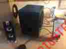 Ca-3602ffp Cyber Acoustics 30 Watt Powered Speakers W Sub Right Speaker Broke