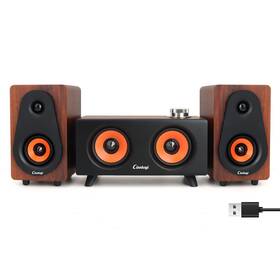 C5212-us Cinnkeyi 5212 2.1 Computer Speakers With Subwoofer Stereo Mid-high Dual