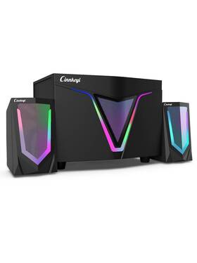 Cinnkeyi 711523462427 2.1 Usb-powered Computer Speaker With Subwoofer Speakers 9ftft Su