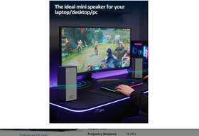 C5206 Cinnkeyi 2.0 Pc Speakers Bt/usb/usb-c Small Laptop/desktop