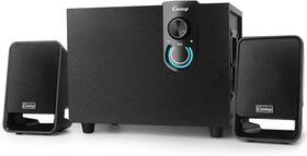 C5211 Cinnkeyi 40w Ac Powered Computer Speakers With Subwoofer 2.1 Wooden Pc Speaker