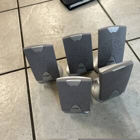 Cs-p92 Coby Multimedia Speaker System 5.1 Minitype Speakers Only 5 Pc