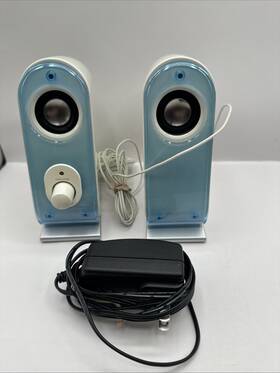 Creative 054651135048 I-trigue 200 Computer Speakers Snap On Color Plates Rare