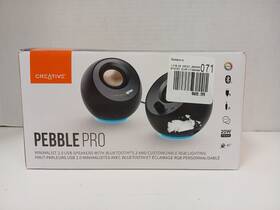Creative 054651195172 Pebble Pro 2.0 Usb Speakers With Rgb Lightning And Bluetooth Read