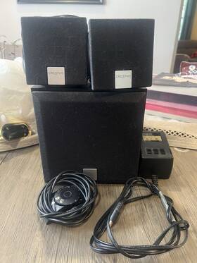 4400w Creative Labs Inspire 4.1 Subwoofer With Volume Pod