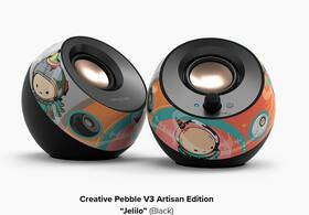 51mf1700aa004 Creative Pebble V3 Artisan Edition Inch Jelilo Black