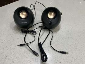51mf1710aa000 Creative Pebble Pro Minimalist 2.0 Usb-c Computer Speakers With Bluetooth 5.3