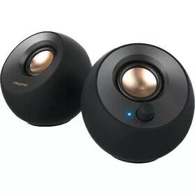 Creative 696602338537 Pebble V3 Minimalistic 2.0 Usb-c Desktop Speakers With Bluetooth 5.0