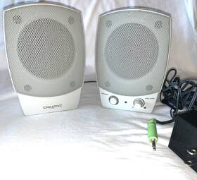 Sbs15 Creative Soundblaster Set Of Speakers With Ac Adapter