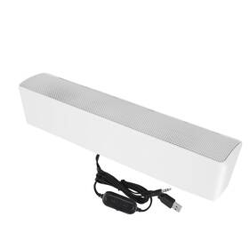 Cryfoktzx5ukye8gt-01 Cryfokt Usb Wired Stereo Soundbar Computer Speaker With 3.5mm Input Bass Surround S