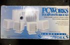 Csw1000 Cambridge Soundworks New Pcworks Four Point Surround Speaker System Pc