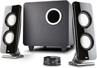 Cyber Acoustics 62w 2.1 Stereo Speaker With Subwoofer Great For Multimedia Lap
