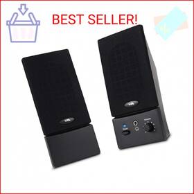 Cyber Acoustics 696570005332 Usb Powered 2.0 Desktop Speaker System With 3.5mm Audio For Lapt