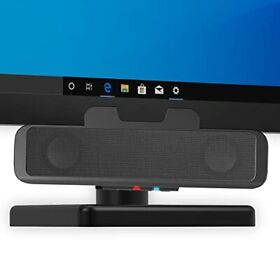 Ca-2890bt Cyber Acoustics Usb And Bluetooth Speaker Bar Spkr Mntr Mount Built In