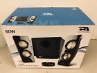 Ca-3350 Cyber-acoustics 2.1 Powered Computer Subwoofer 3 Speaker 50w New Box
