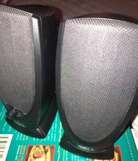 Cn-0f6371-48220-57r-08vv Dell Computer Desktop Wired Usb Stereo Speakers 3.5mm Aux Volume Level Control