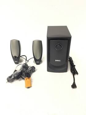 Dell Cn-w8037 New Zylux Multimedia Computer Speaker System With Subwoofer Free Ship