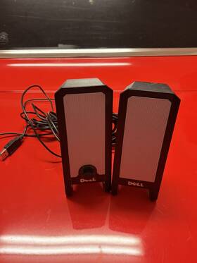 Dell Jh908 Usb 2-piece Black/silver Multimedia Stereo Speakers