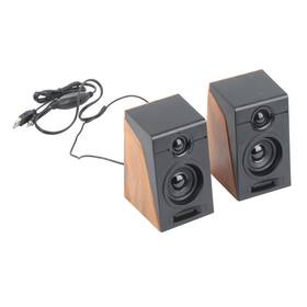 Denashab3kw0nz2v Denash Wooden Wired Laptop Speakers Usb Powered Deep Bass Clear Sound Desktop