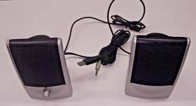 5375u Diamond Audio Technology Model Emc 2.0 Usb Computer Speakers With Cables - Tested