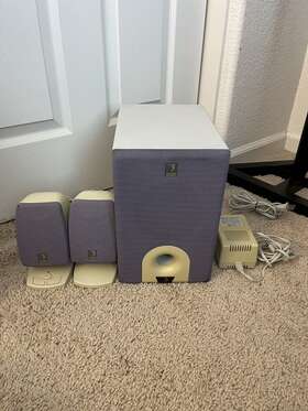 Dpm-3025 Diamond Audio Technology Computer Speakers 2.1
