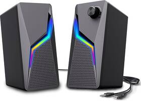 Rc-101 Direct Computer Speakers Pc Gaming With Enhanced Bass And Volume Control Ste