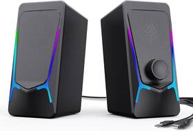 Rc-co707 Direct Computer Speakers Gaming Pc With Enhanced Bass And Volume Control Ste