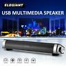 Duu2563428 Elegiant Stereo Bass Sound Computer Speakers Usb Soundbar For Desktop