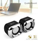 Dx12 Bonks Set Mini Portable Universal Stereo Speakers Line Controller Soundbar