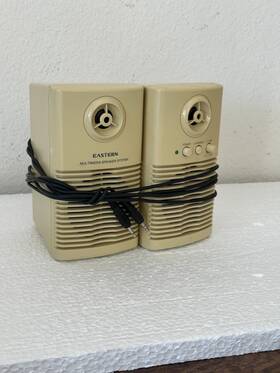 Ax-2005 Eastern Multimedia Speaker System Lot Of 2
