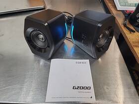 G2000 Edifier 875674004780 Bluetooth Gaming Speakers With Rgb Lighting 2-piece
