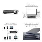 Elegiantfurmores4669 Usb Computer Speakers Powered Mini Wired Sound Bar Soundbar Desktop