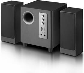 Eliamvi 744759640093 Desktop Computer Speakers With 5.5ftft Subwoofer 2.1 Multimedia Speaker System Fo