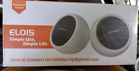 Elo15 Speakers Votntut Computer Pair Brand New Sealed