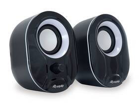 Equip 015867221471 Stereo 2.0 Speaker Black/red