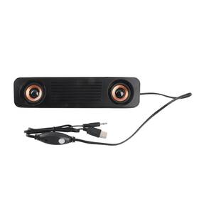 Estink Estink9xiq4fupks Wired Desktop Speaker Abs 60hz-20khz 360 Degree Hifi Stereo Gold