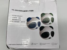 Ys-236 Fashion Robot Novelty Speaker - Music Player Usb Desktop Hi-fi Audio