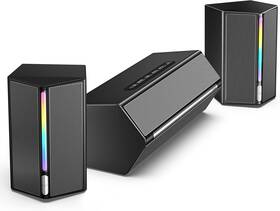 Fifine 445009615696 Computer Speakers System With Subwoofer Gaming Speaker For Pc Rgb