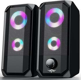 Fc03 Fishcovers 711181472011 Computer Speakers For Desktop Pc Usb Powered Gaming Monitor