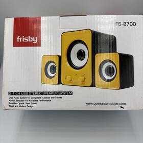 Fs-2700 Frisby Fs2700 New Usb Powered 2.1 Computer Desktop Laptop Speaker System