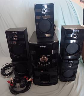 Fs-5040bt Frisby Fs5040bt 5.1 Surround Sound Home Theater Speakers System With Bluetooth