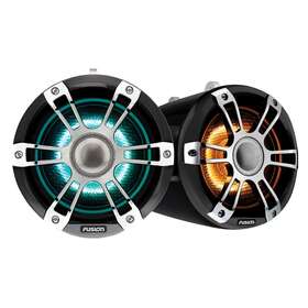 010-02438-00 Fusion Sg-flt652spc 6.5 Inch Wake Tower Speakers With Crgbw Led Lighting Sports Chrome