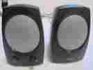 Gcs-300 Creative Stereo Computer Speakers Black W Pow Sup Cords