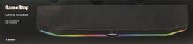 Geeknet 847509083772 New Gamestop Gaming Soundbar With Rgb Led Usb Powered Aux And Bluetooth