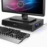 Ggsvbse100boew Gogroove Usb Powered Computer Speaker Monitor Stand Sonaverse 637836603640
